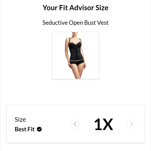 Squeem Beige Corset Vest Firm Control XL Waist Shaper Trainer Shapwear Nude Tan - Picture 5 of 8